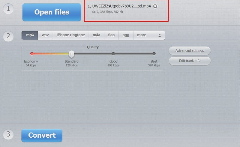 how to convert mp4 file to mp3 on iphone