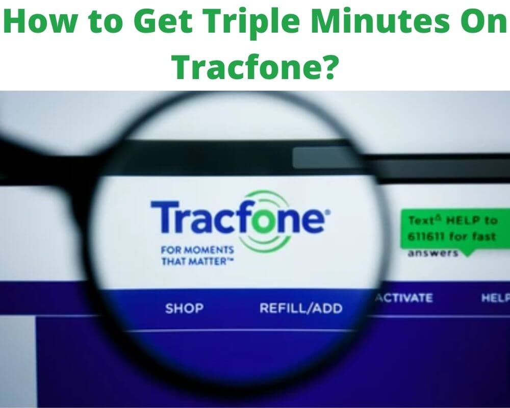 How to Get Triple Minutes on Tracfone