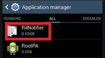 RilNotifier app