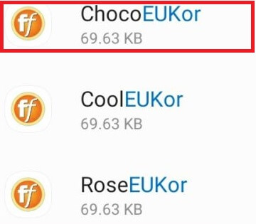 Chocoeukor, Cooleukor, Roseeukor