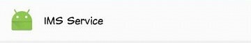 IMS SERVICE APP