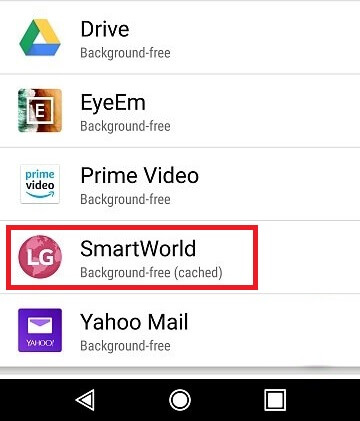 LG Smartworld App
