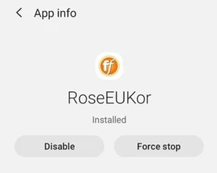 RoseEukor app