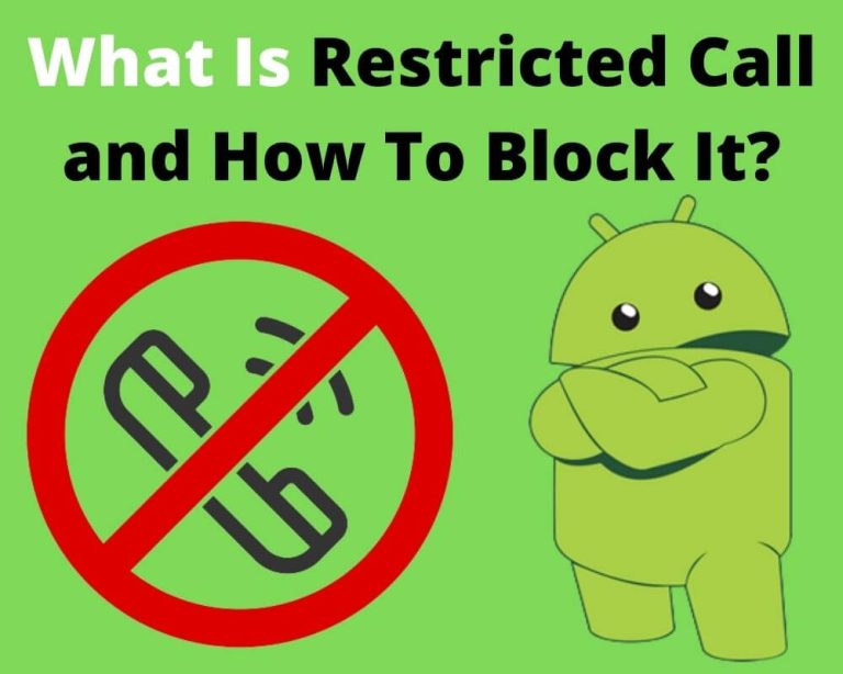 What Is Restricted Phone Call - How To Block It