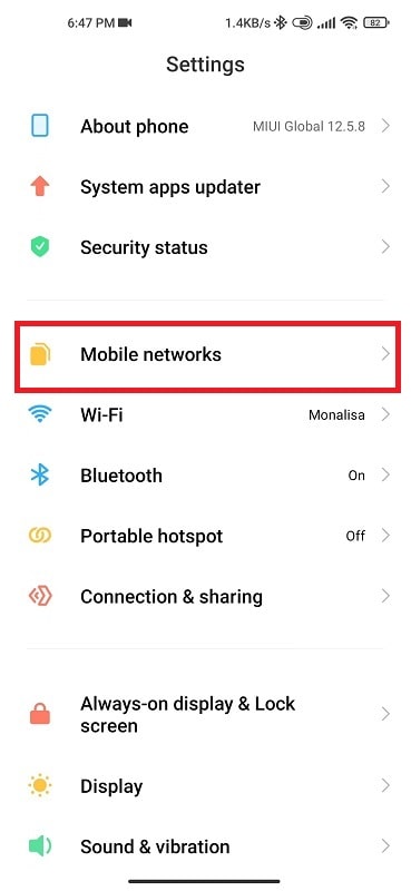 Mobile Network