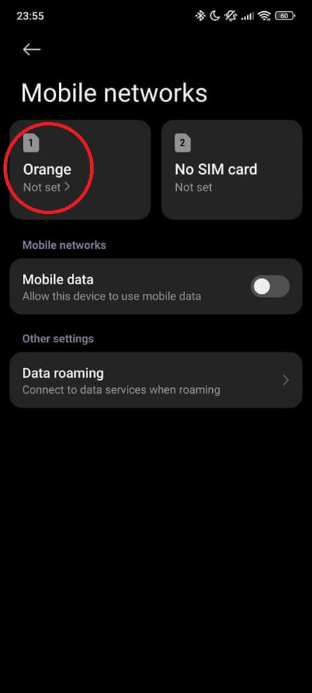 Turn on VoLTE step 2 Turn on VoLTE step 2