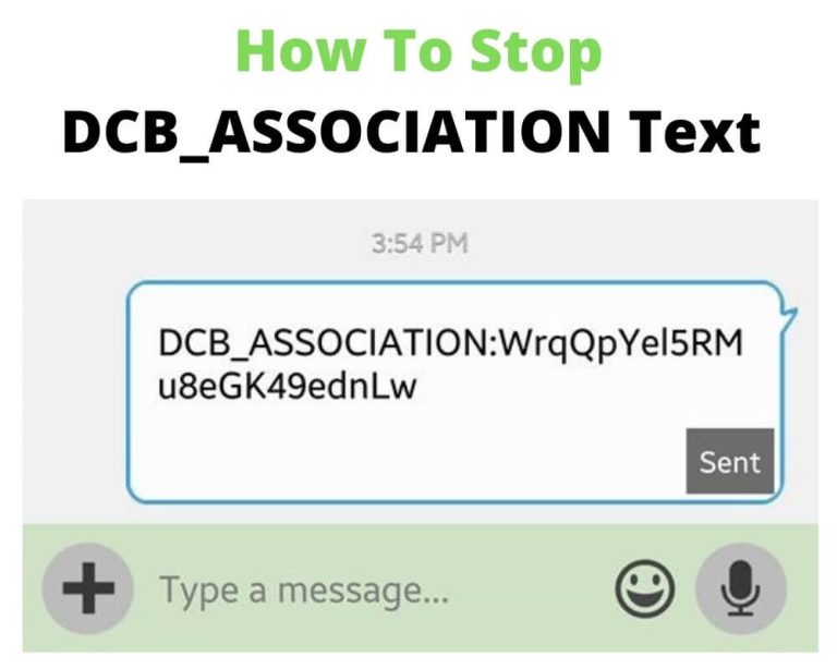 DCB_ASSOCIATION Text