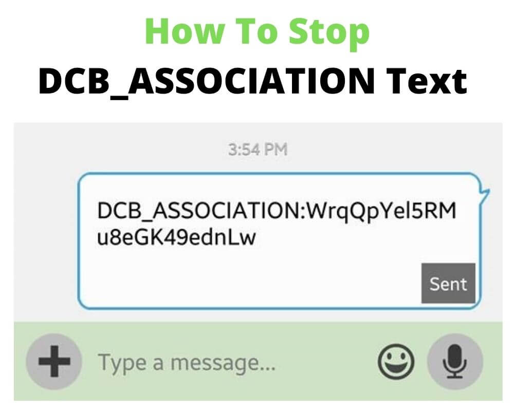 What is DCB_ASSOCIATION Text Message and How To Stop It?