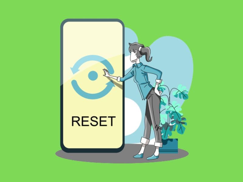 Reset to fix mobile network state disconnected