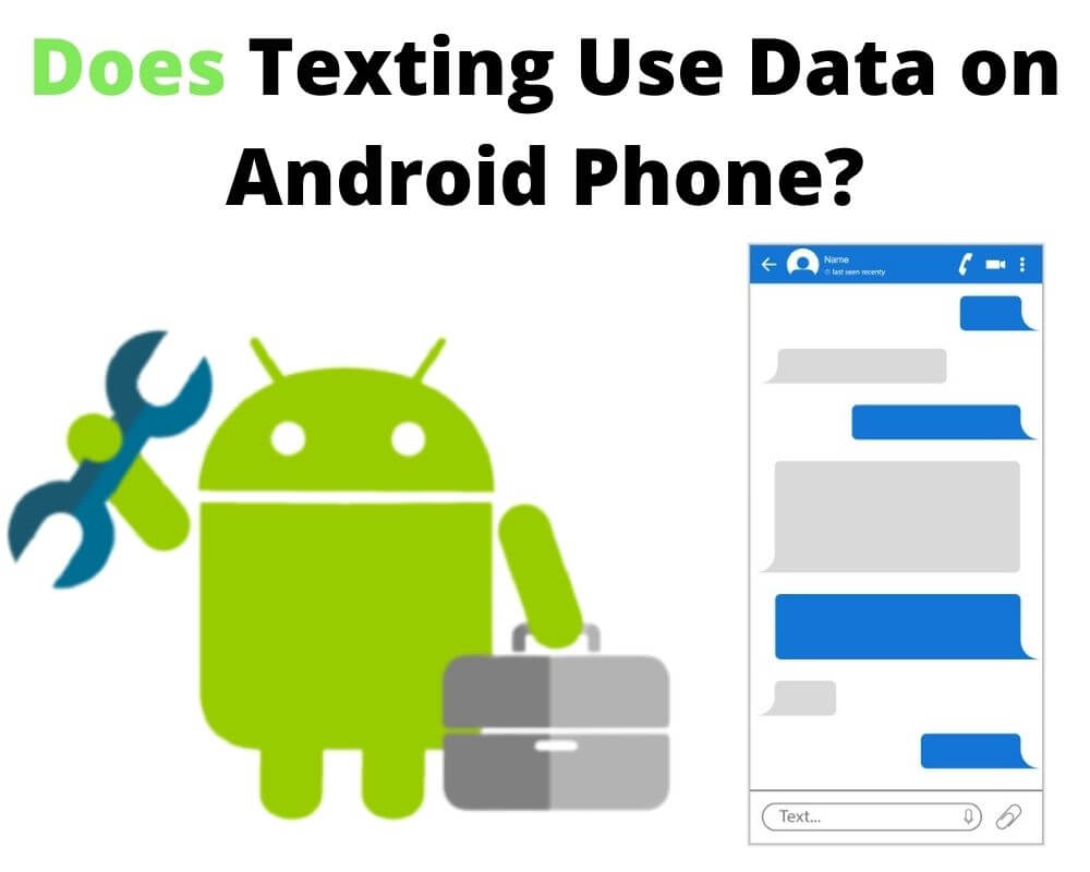 does texting use data