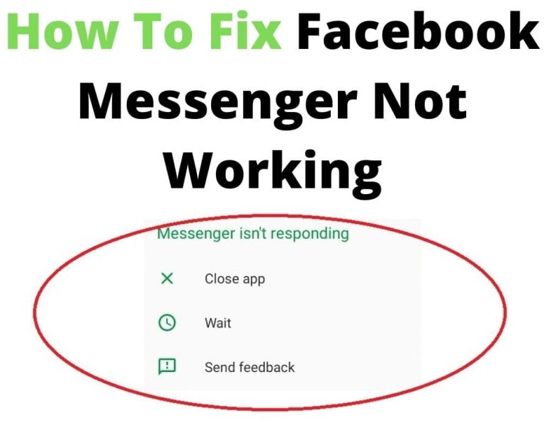 How To Fix Facebook Messenger Not Working