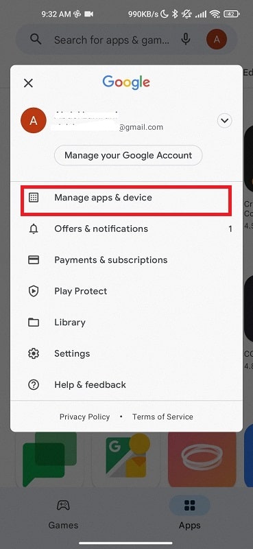 gmail keeps app stopping