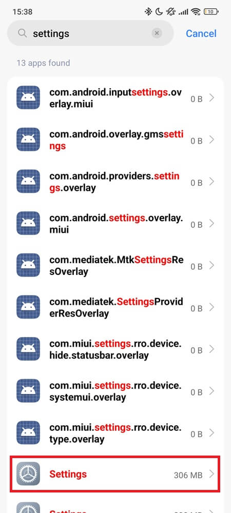 Clear Android Settings App Cache (2)