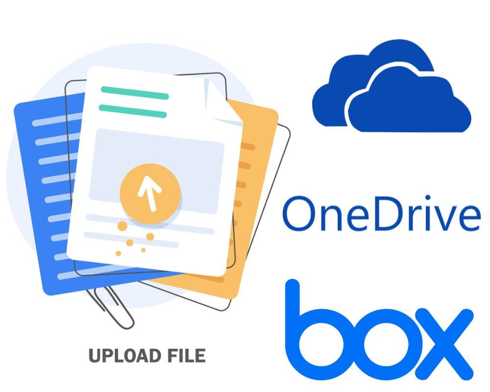 Onedrive and Box app