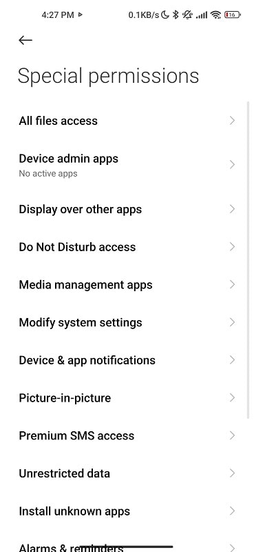 Display over other apps to fix google play access block