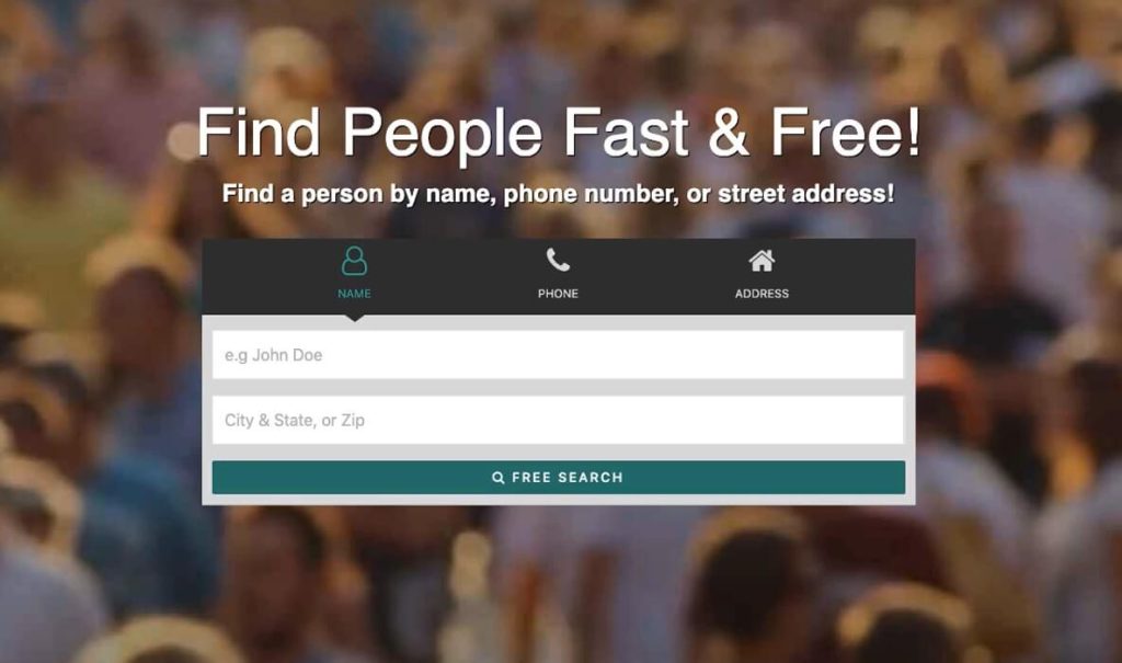 Fast and EasyPeopleSearch