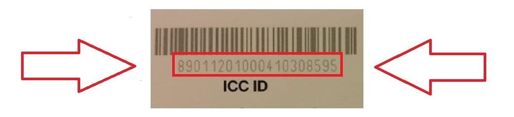 ICCID Number
