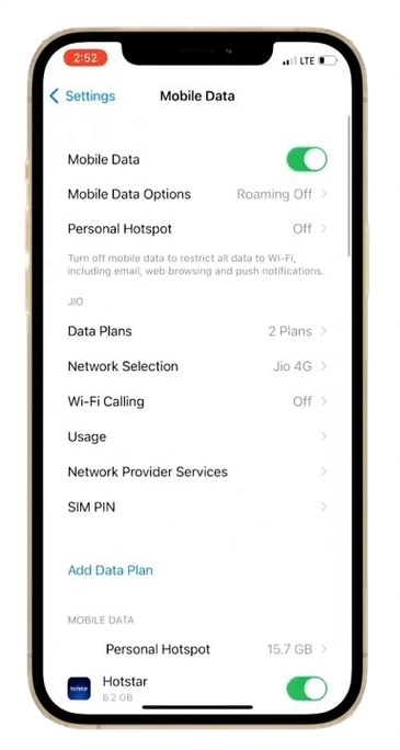 Locate mobile data