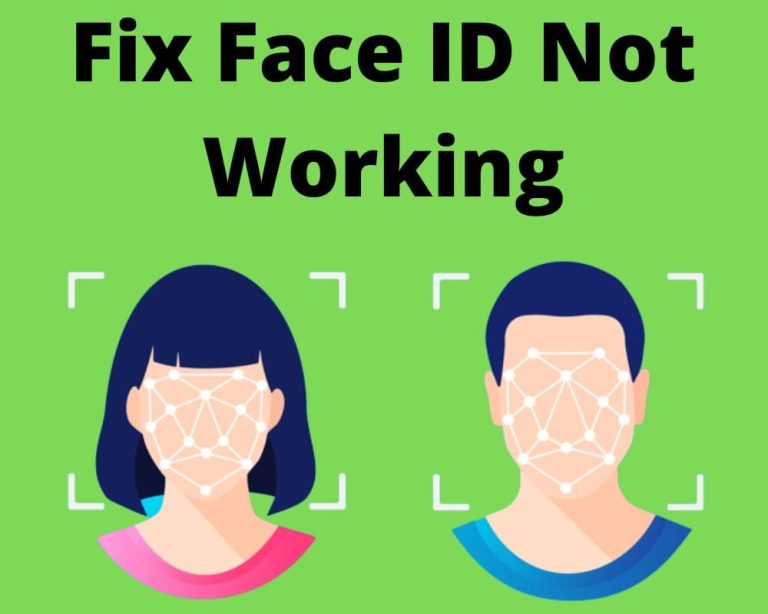 How to fix face id not working move iPhone lower