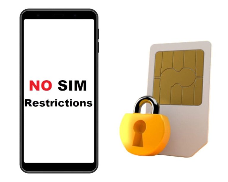 what does no sim restrictions mean