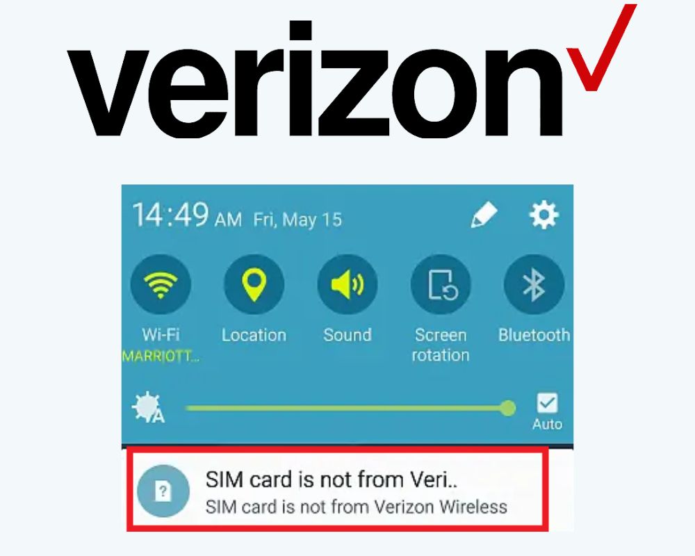 How to Fix Sim Card Is Not from Verizon Wireless
