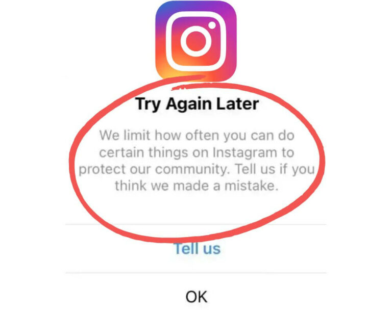 How to Fix We Limit How Often You Can Do Certain Things on Instagram
