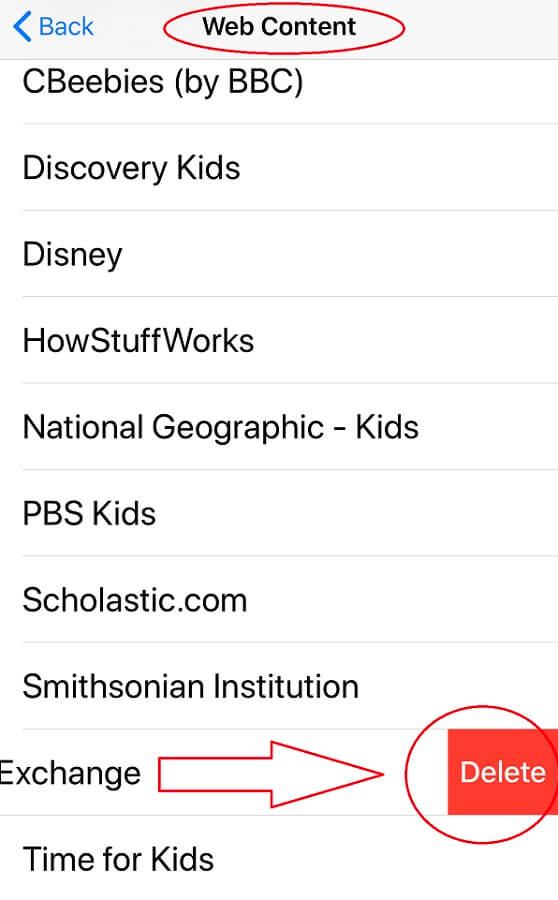 How To Remove Allowed Websites on iPhone