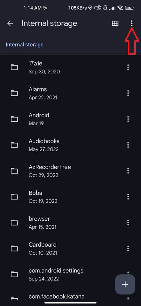 Android Internal Storage