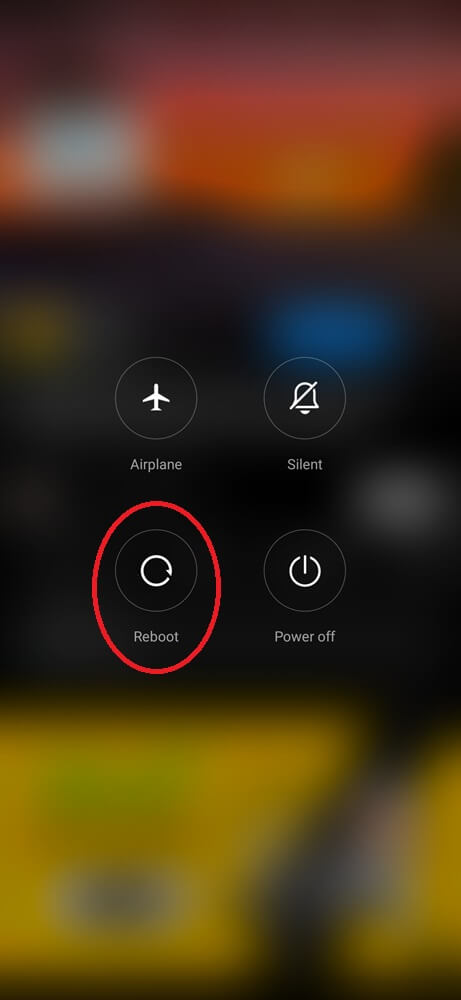 Reboot your android device -21
