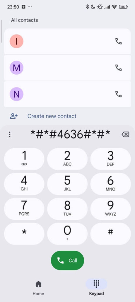 Secret code unlock the hidden menu 1 Secret code unlock the hidden menu 1