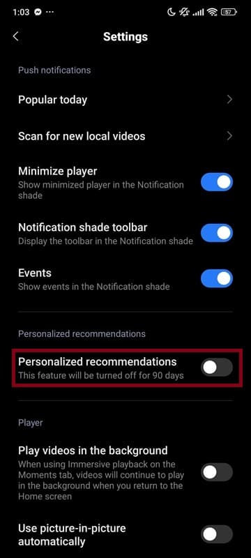 disable ads in Mi Video App (3)