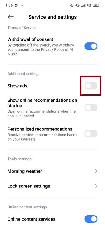 stop ads in Xiaomi music app (4)