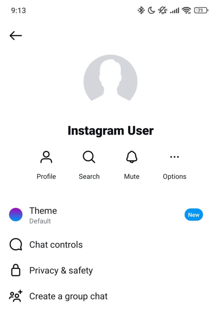 Instagram User after account deactivation (1) Instagram User after account deactivation (1)