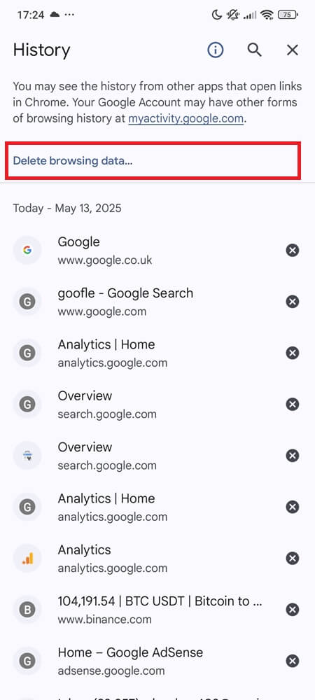 Clear Chrome Cache and Cookies (3)