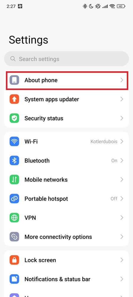 About phone update (step 1) About phone update (step 1)