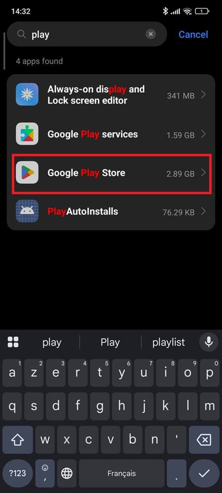 google play store under apps  google play store under apps